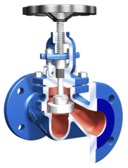 ARI-STOBU запорный клапан с сальниковым уплотнением