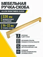 Мебельная ручка ALLEN RS067MBSG.5/320
