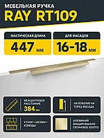 Мебельная ручка RAY RT109BSG.1/000/450