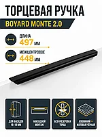 Мебельная ручка MONTE 2.0 RT810BL.1/448/500