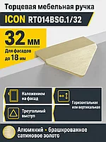 Мебельная ручка ICON RT014BSG.1/32