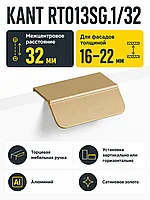 Мебельная ручка KANT RT013SG.1/32