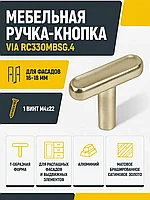 Мебельная ручка VIA RC330MBSG.4