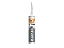 Герметик силиконовый санит. P PLUS "Silicone Sanitary" (прозр.) 280мл