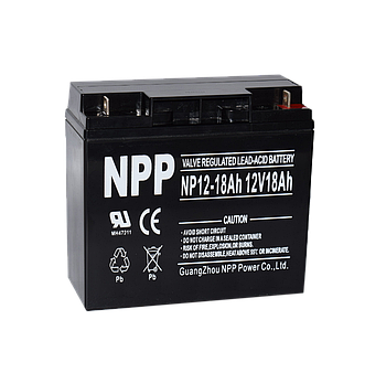 Аккумулятор NPP 18а/ч ( акб для эхолотов Lowrance, Raymarine, Garmin)