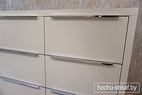 Шкаф с системой TopLine XL фасады МДФ (крашенный), комод и боковая секция 6