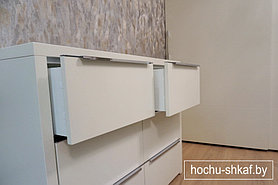 Шкаф с системой TopLine XL фасады МДФ (крашенный), комод и боковая секция 8