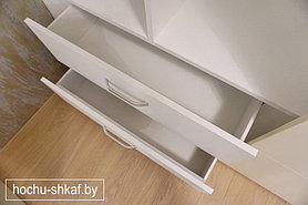 Шкаф с системой TopLine XL фасады МДФ (крашенный), комод и боковая секция 12