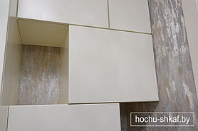 Шкаф с системой TopLine XL фасады МДФ (крашенный), комод и боковая секция 16