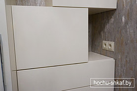 Шкаф с системой TopLine XL фасады МДФ (крашенный), комод и боковая секция 17