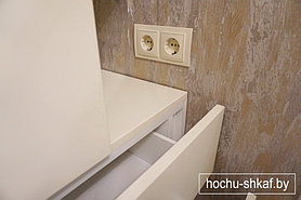 Шкаф с системой TopLine XL фасады МДФ (крашенный), комод и боковая секция 22