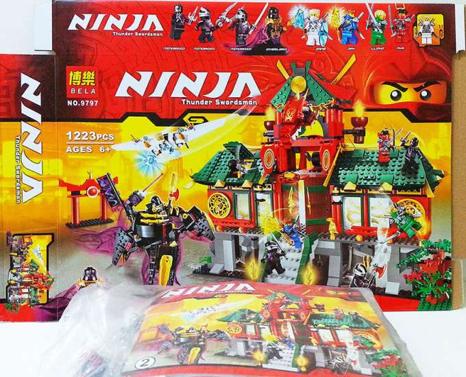 Конструктор Bela "Ninja" (9797) Битва за Ниндзяго Сити 1223 детали