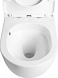 Унитаз подвесной Roxen Antares Tornado в комплекте с инсталляцией StounFix Dual Fresh 6 в 1 868550 (кнопка:, фото 10