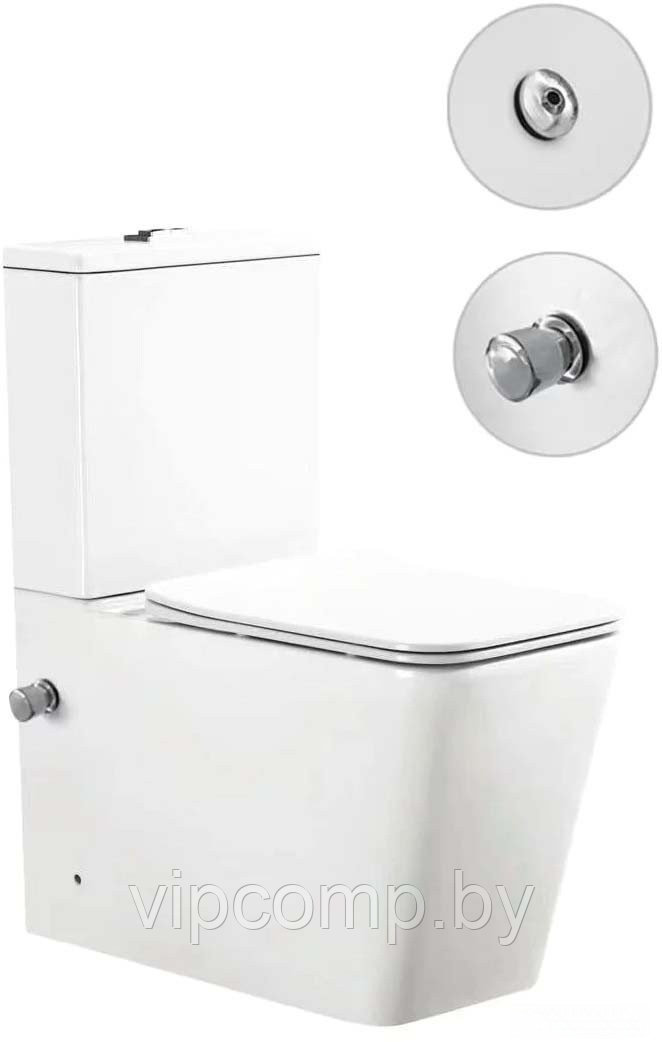 Унитаз напольный SantiLine SL-5017SM-BD