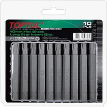 Набор бит Toptul FSEB1245G (10 предметов)