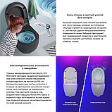 Унитаз подвесной Wellsee Chalice Perfection RimFree 182609001 (чаша, пневмокрышка, матовый черный), фото 4