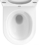 Унитаз подвесной Wellsee Chalice Perfection RimFree 182607001 (чаша, пневмокрышка, глянцевый белый), фото 3
