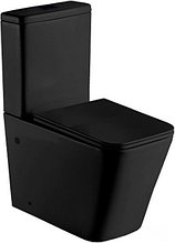 Унитаз WeltWasser Gelbach 001 XL MT-BL (черный матовый)