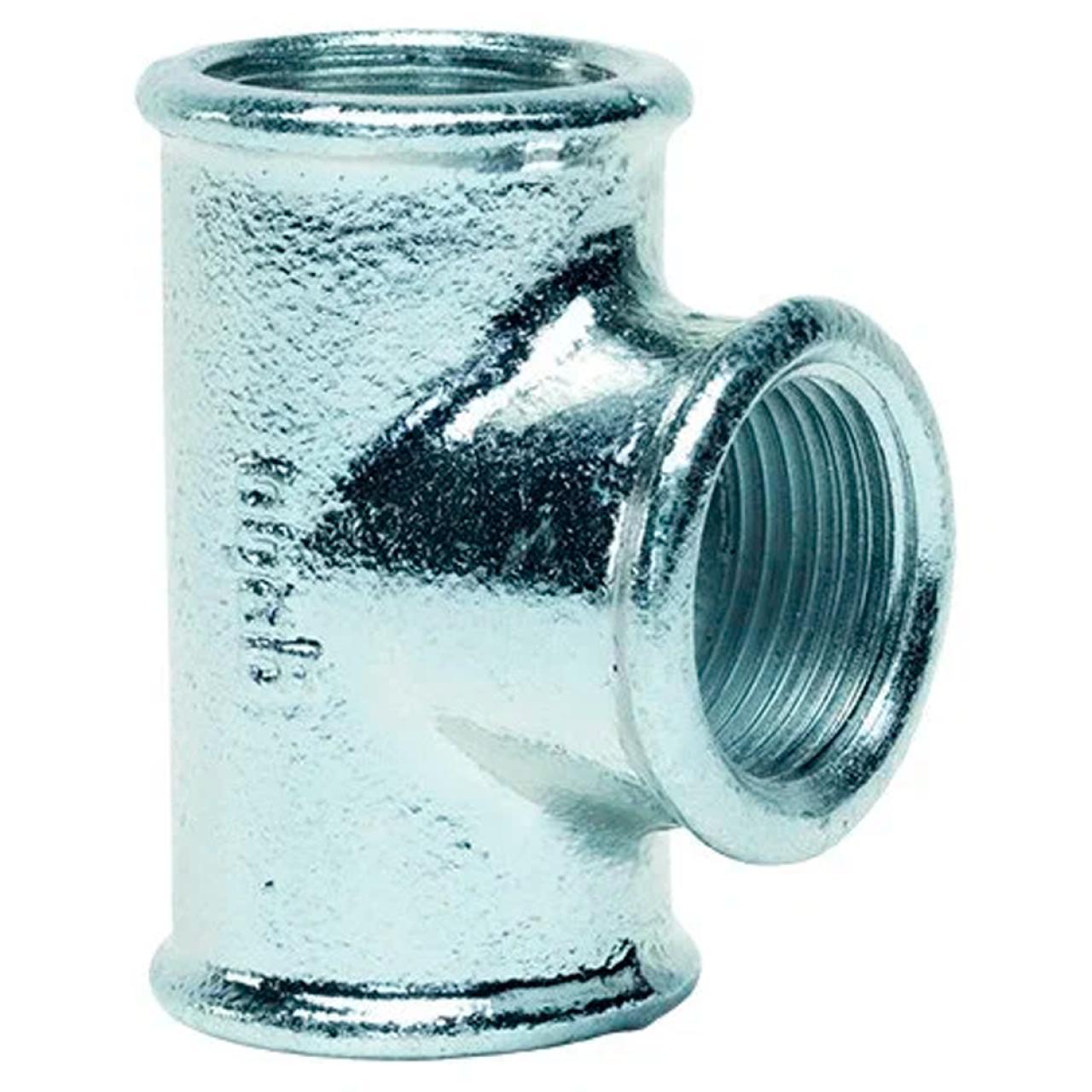 Тройник чугун оцинковка Gebo Platinum 1 1/2"