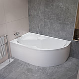 Ванна Lauter Geneva 170x105 2103170L (с каркасом и сифоном 21Y32002 белый), фото 7