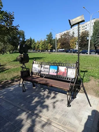 Скамейка кованая