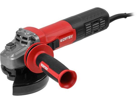 Одноручная углошлифмашина WORTEX AG 1214-1 в кор., БЕСЩЕТ., 1400 Вт, 125 мм, 3000-10 000 об/мин, фото 2