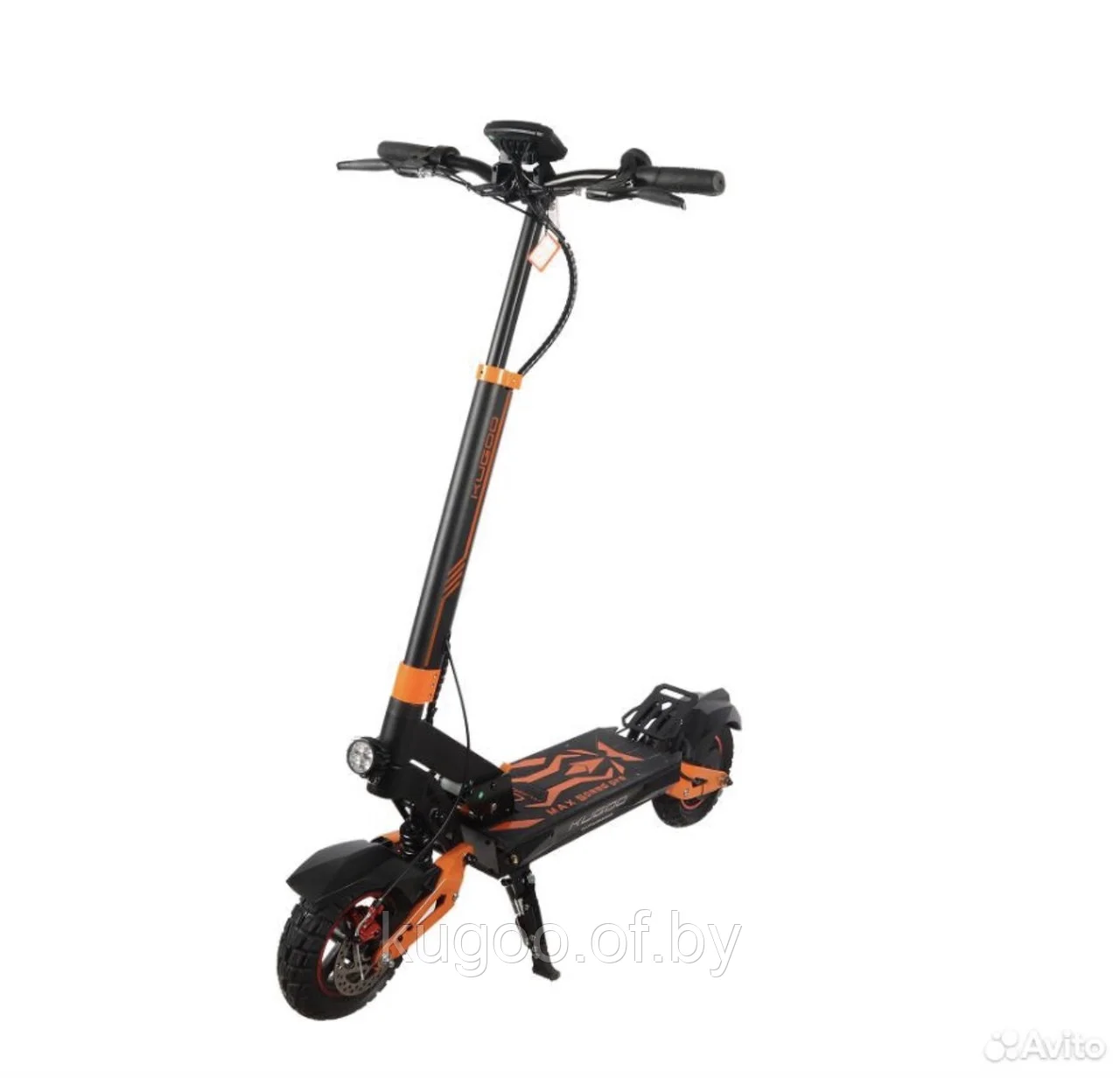 Электросамокат Kugoo Max Speed PRO черный