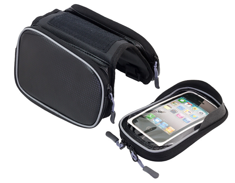 Велосипедная сумка на раму,с водонепроницаемым чехлом для телефона РВ3 - фото 2 - id-p36767182