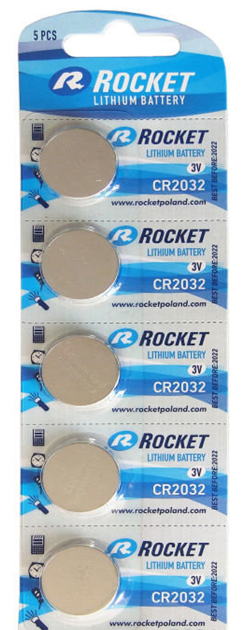 Элемент питания литиевый CR2032 (упак.5 шт. - блистер) ROCKET