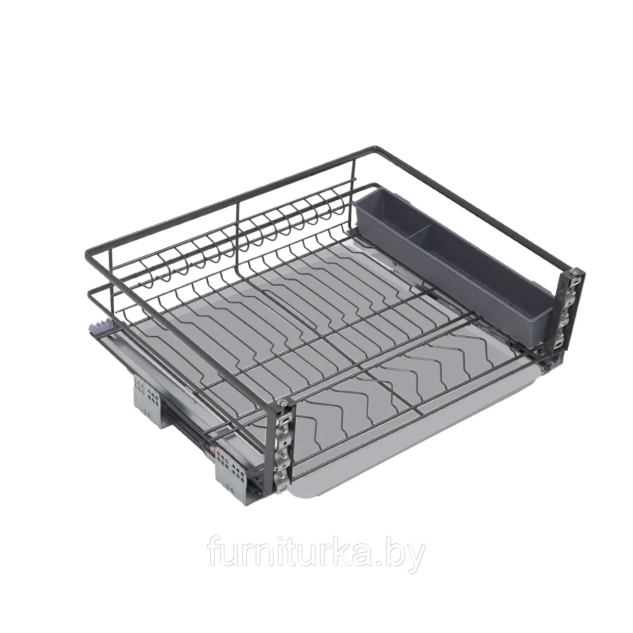 Выдвижная корзина-сушка 800 NORWIG, графит AKS
