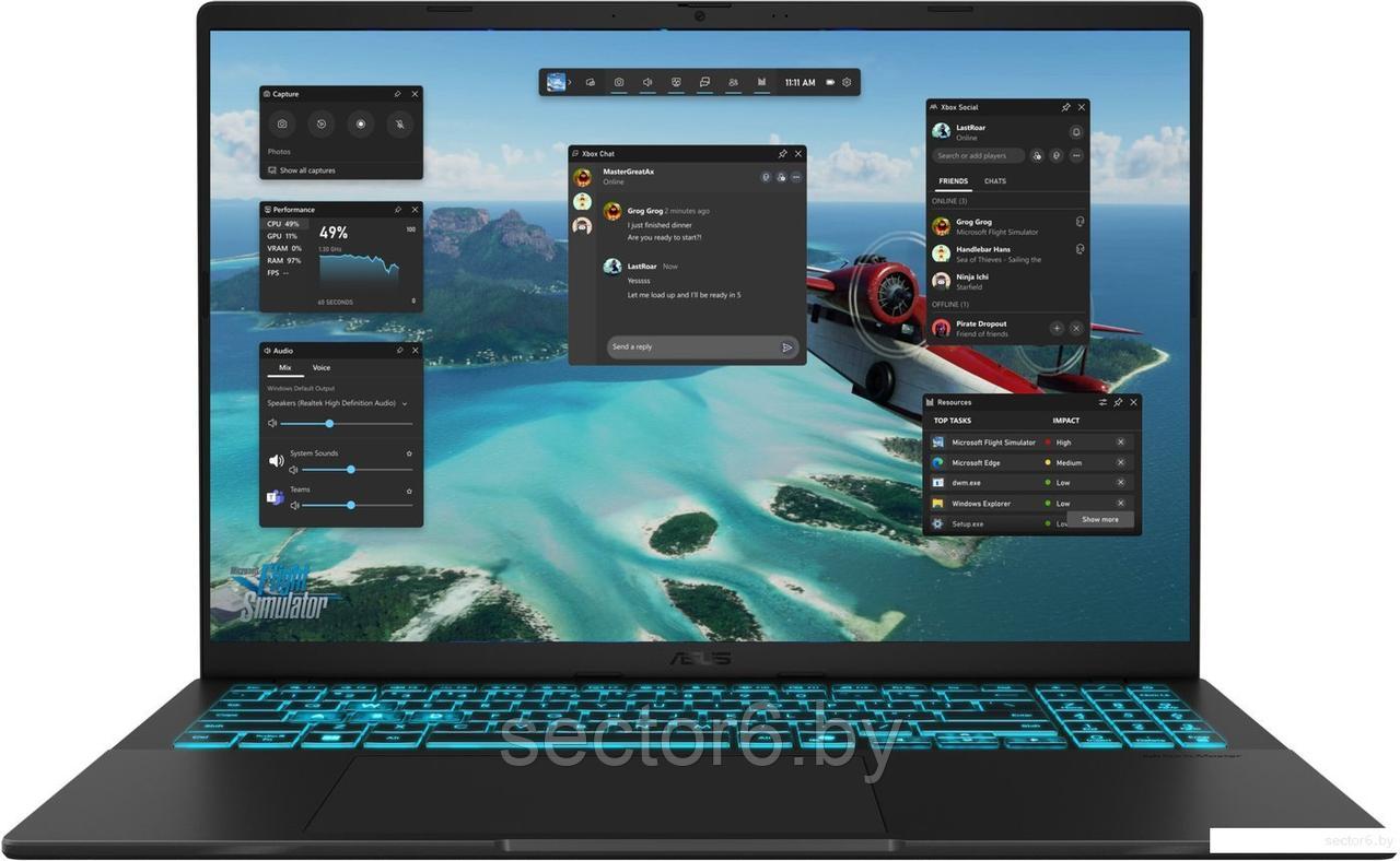 Игровой ноутбук ASUS V16 V3607VP-TK090W
