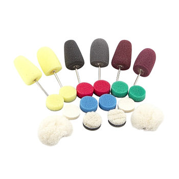 Detail Polisher Pad Set - Набор мини-падов для гибкого вала | Shine Systems | 20шт