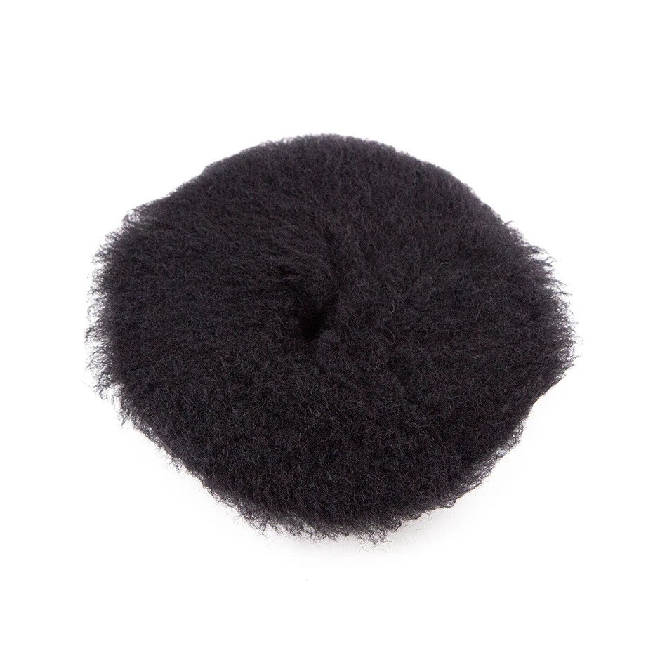 Black Wool Pad - Полировальный круг из черного меха | Shine Systems | 125мм