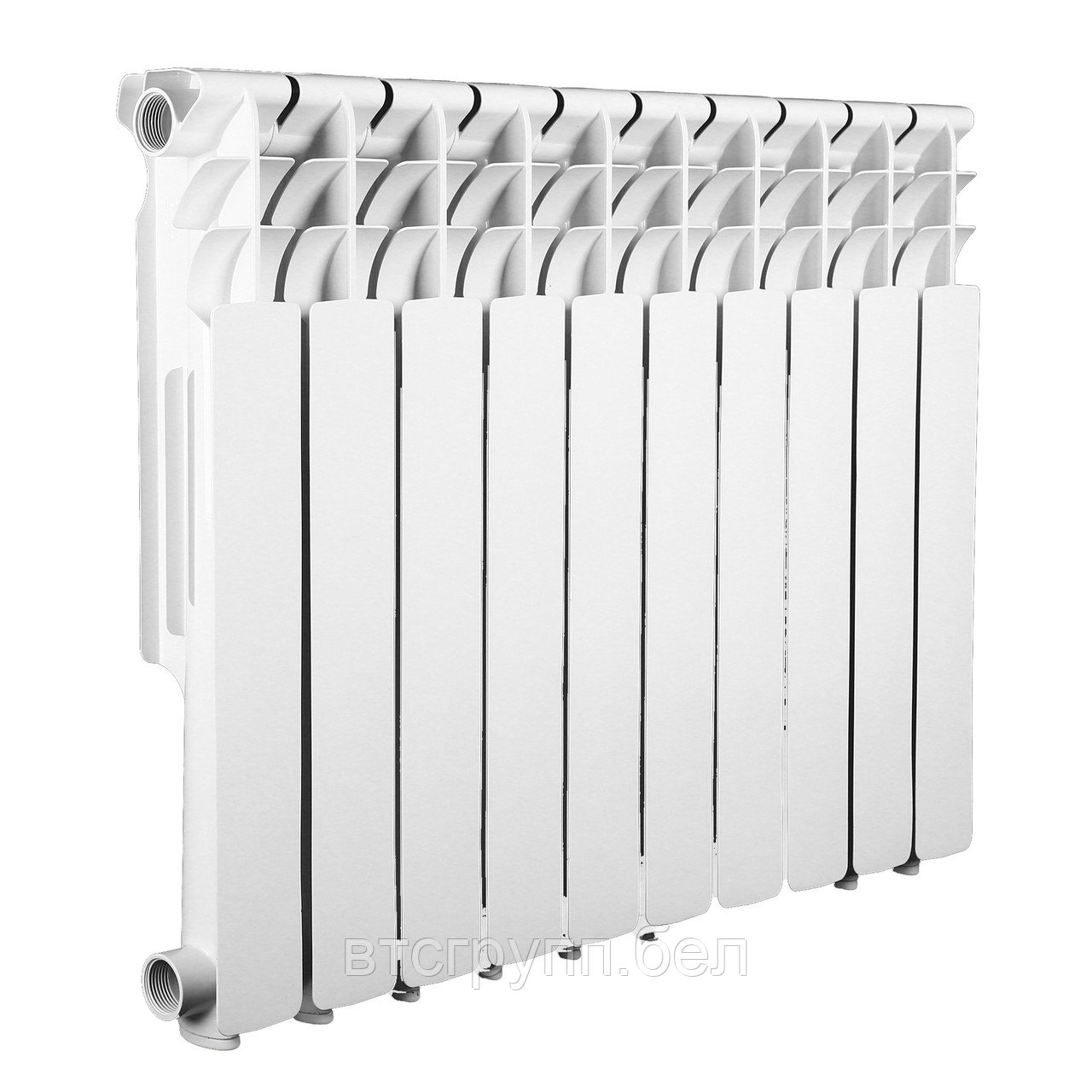 Алюминиевый радиатор отопления "KOLLMAN" 100*500 (кол секций 6)