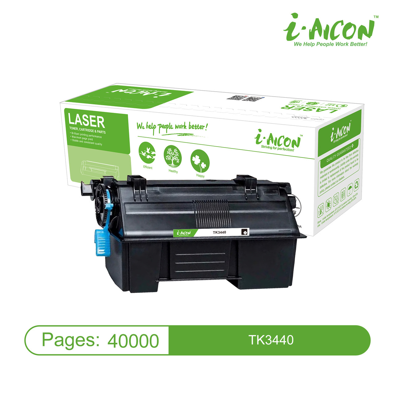 Тонер-картридж AICON TK-3440/ 40K для KYOCERA.