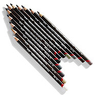 Набор цветных угольных карандашей Tinted Charcoal, 12шт., DERWENT (Англия), фото 2