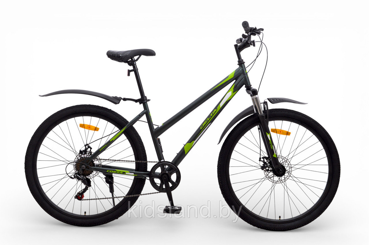 Велосипед DELTA CORSA  27.5 (р17, зеленый, 2026)