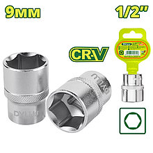 Головка торцевая 1/2 " 9 мм DYLLU DTSC1209