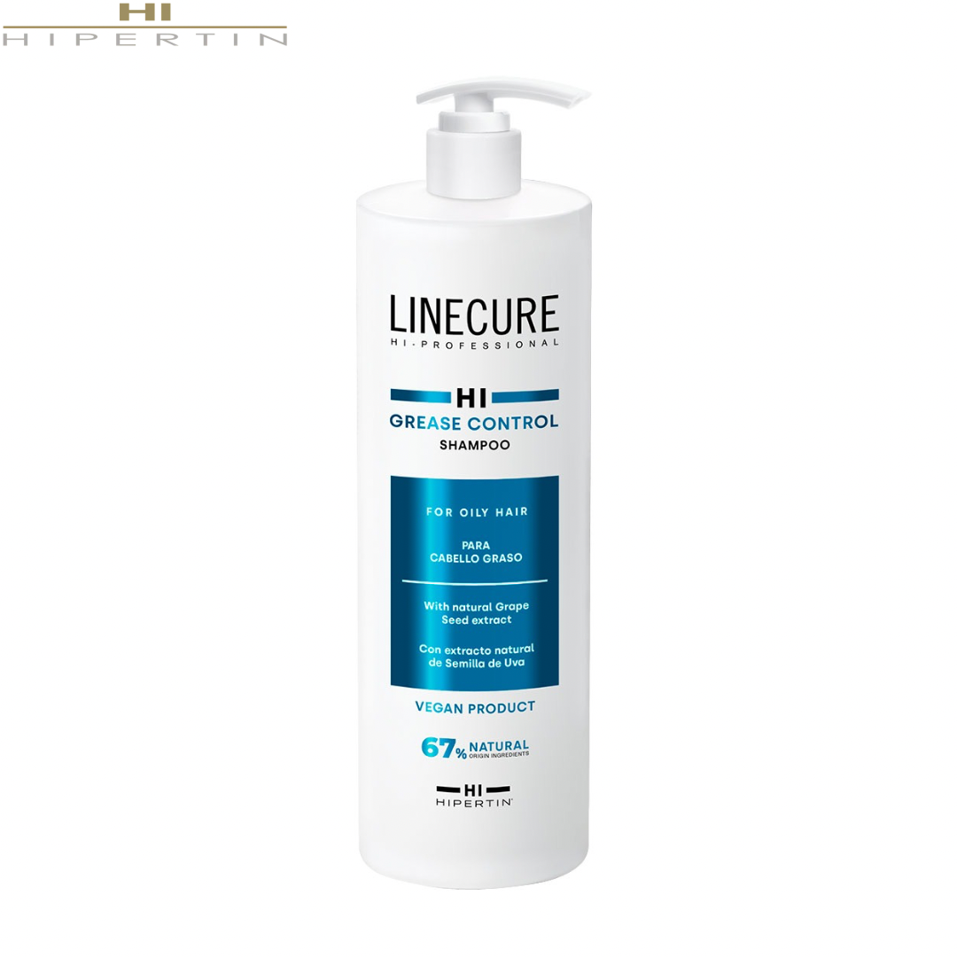Шампунь для жирной кожи головы Hipertin Linecure Grease Control Shampoo 1л