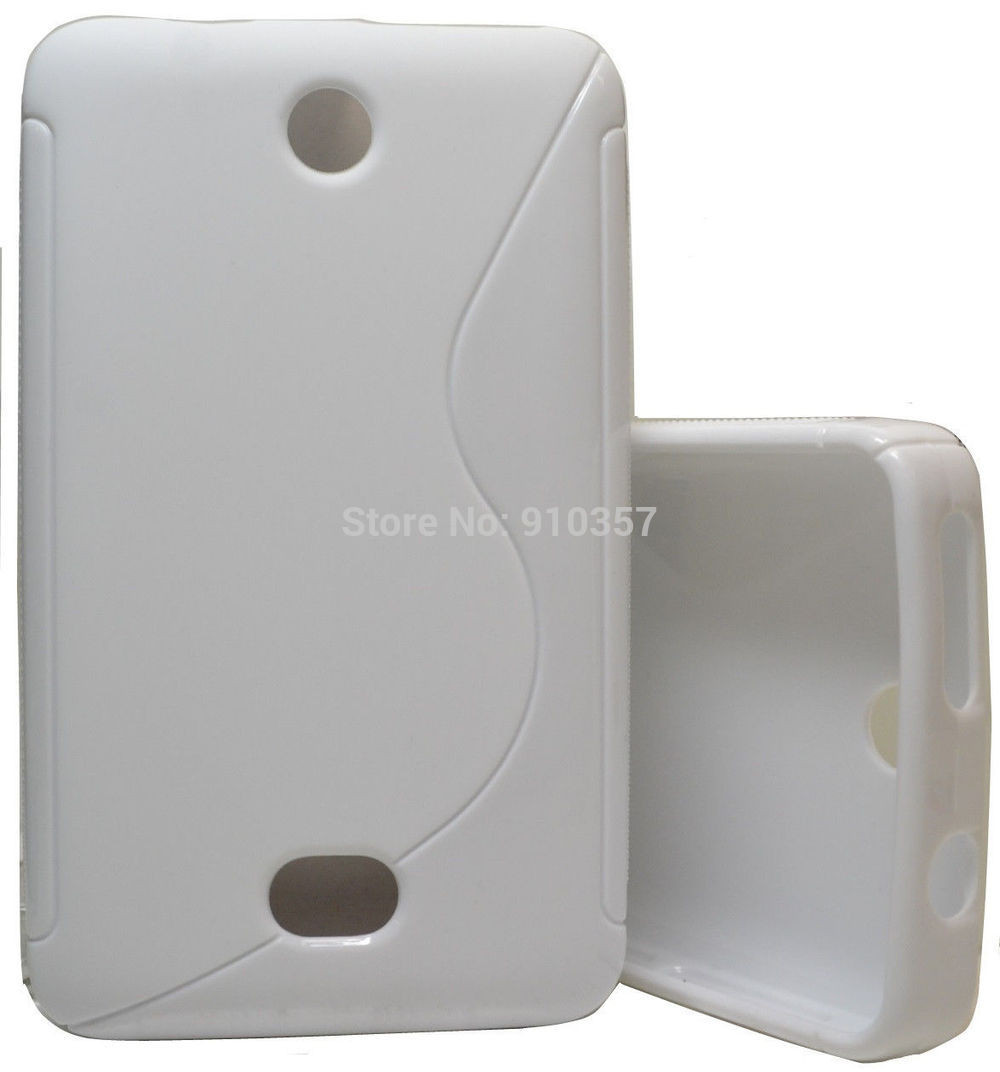 Чехол-накладка для Nokia Asha 501 (силикон) белый