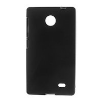 Чехол-накладка для Nokia X чехол-накладка (силикон) черный
