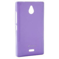 Чехол-накладка для Nokia X чехол-накладка (силикон) фиолетовый