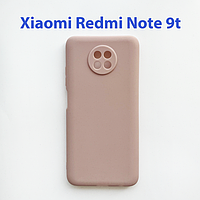 Чехол бампер Xiaomi Redmi Note 9T пыльная роза