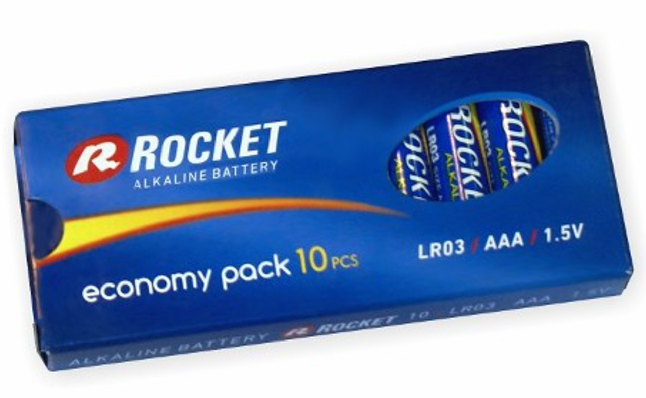 Элемент питания щелочной LR03 (упак.10 шт. - ECO PACK) ROCKET
