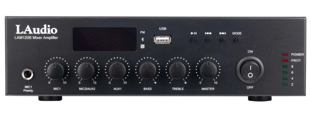 Трансляционный микшер-усилитель мощности LAudio LAM120B