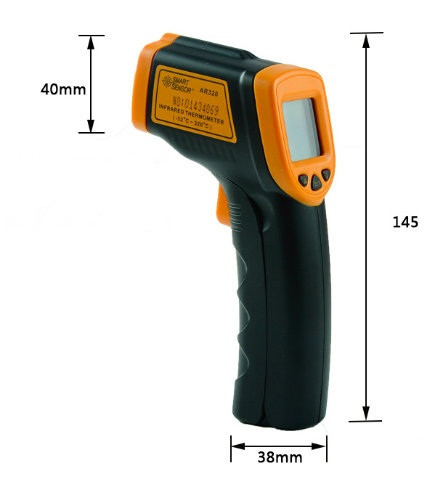 Пирометр инфракрасний Smart Sensor AR320 - фото 4 - id-p36806472