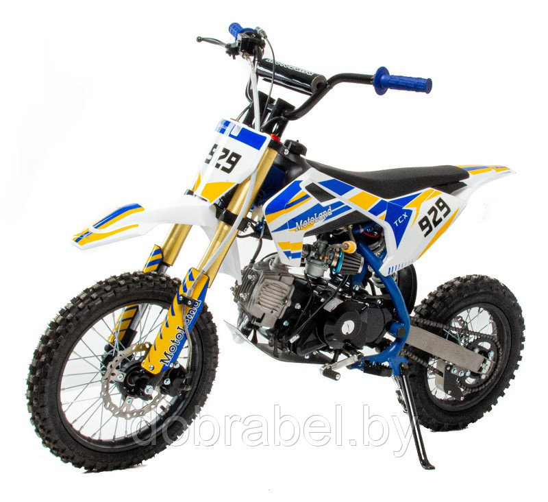 Мотоцикл Кросс Motoland TCX125 14/12 (2022 г.) Синий