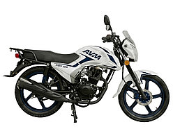 Мотоцикл AVM FOX 125 бело-синий