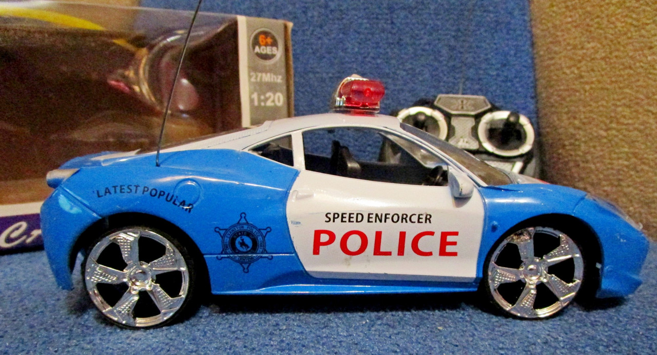 Радиоуправляемая машинка police (аккум.) 20 см - фото 1 - id-p36809068