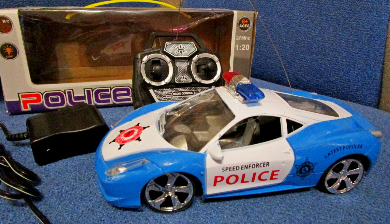 Радиоуправляемая машинка police (аккум.) 20 см - фото 2 - id-p36809068